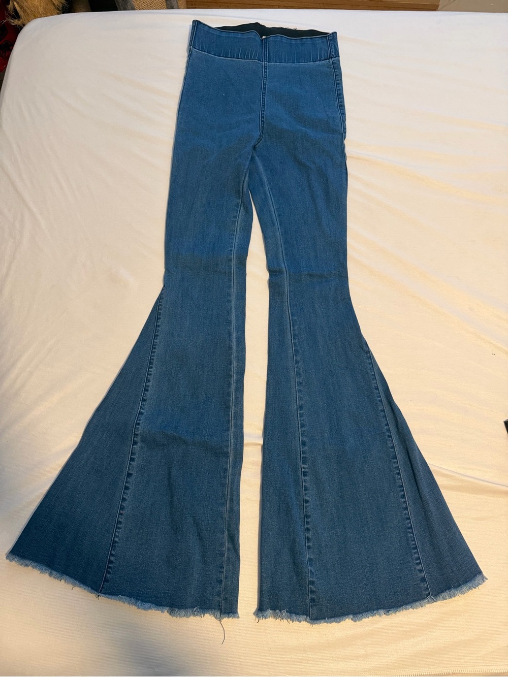 Three Bird Nest Western Bell Bottom Flare Jeans